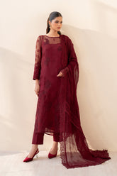 Iznik | Printed Formal | UE-438 Embroidered Pure Organza